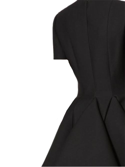 Black virgin wool dress VALENTINO GARAVANI | 5B0VABM51CF0NO